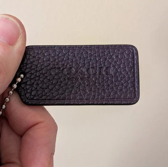 Coach Purple Shoulder Bag - Picture 5 of 16